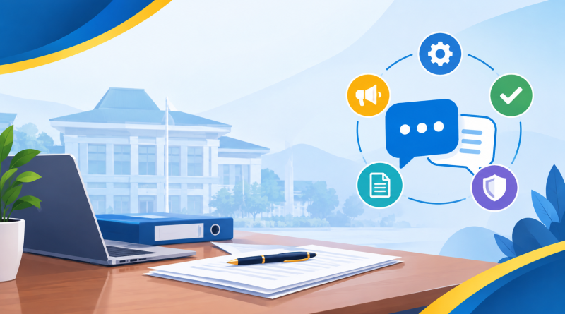 DPMPTSP Kabupaten Pemalang Ikuti Rapat Penguatan Pengelolaan Pengaduan Bersama Ombudsman