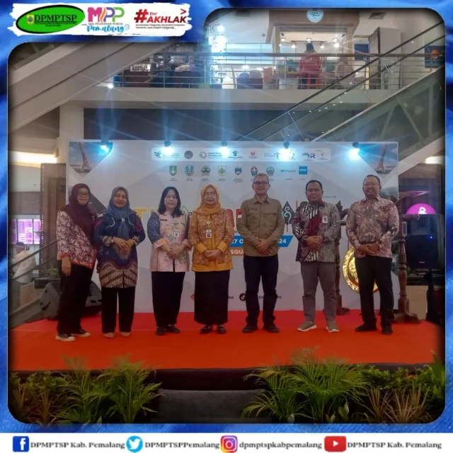 Kamis - Minggu, 24 - 27 Oktober 2024. Dinas PMPTSP Kabupaten Pemalang mengikuti kegiatan Pameran Trade Investment Industry Small Medium Enterprises And Export Bertempat di Solo Square Mall, Surakarta.